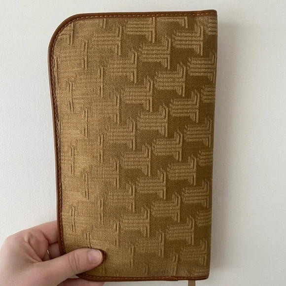 LANVIN Stamped Vintage Clutch Canvas Purse 👛 - Picture 10 of 14